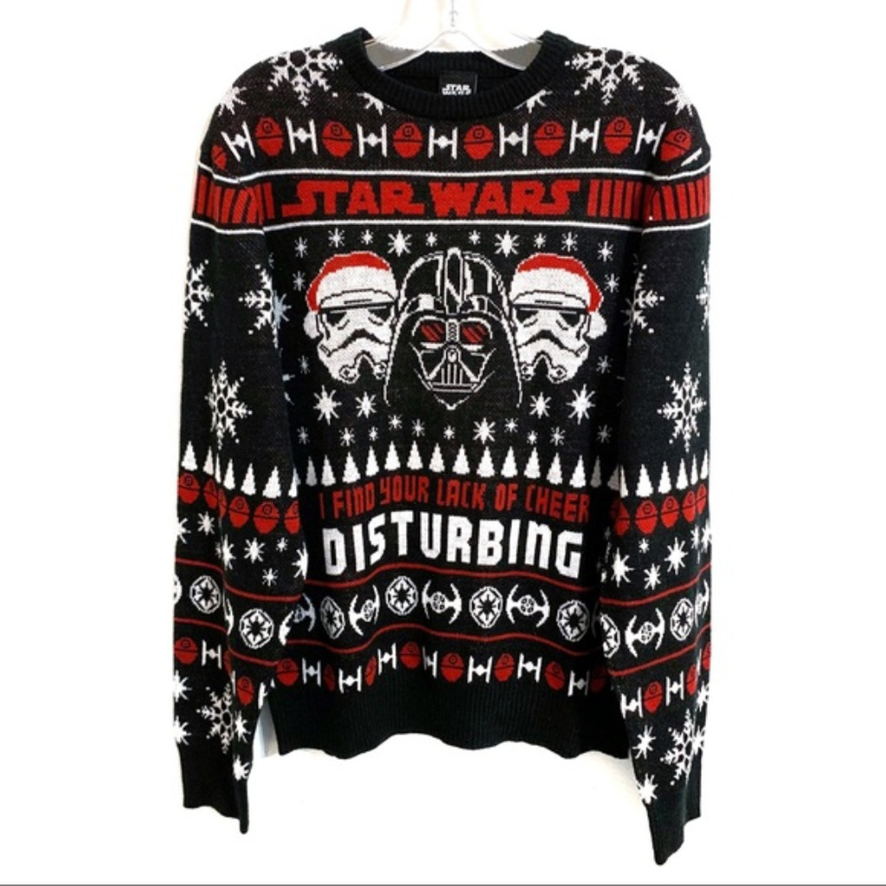 Star Wars Long Sleeve Crewneck Unisex Sweater
